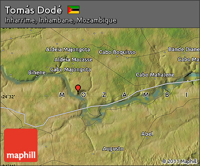Satellite Map of Tomás Dodé