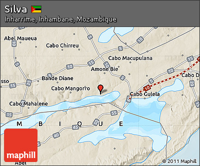 Shaded Relief Map of Silva