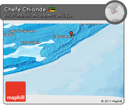 Political Panoramic Map of Chefe Chionde