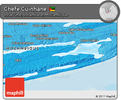 Political Panoramic Map of Chefe Cuinhane