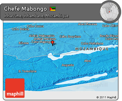 Political Panoramic Map of Chefe Mabongo