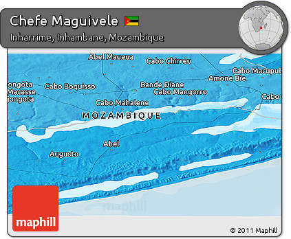 Political Panoramic Map of Chefe Maguivele