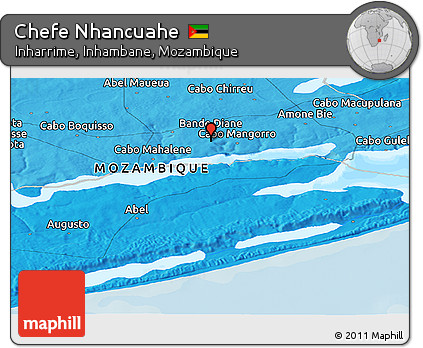 Political Panoramic Map of Chefe Nhancuahe