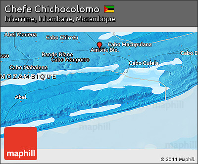 Political Panoramic Map of Chefe Chichocolomo