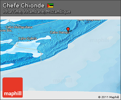 Political Panoramic Map of Chefe Chionde