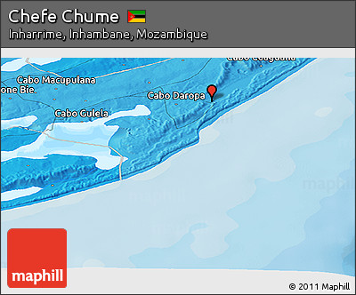 Political Panoramic Map of Chefe Chume