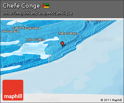 Political Panoramic Map of Chefe Conge