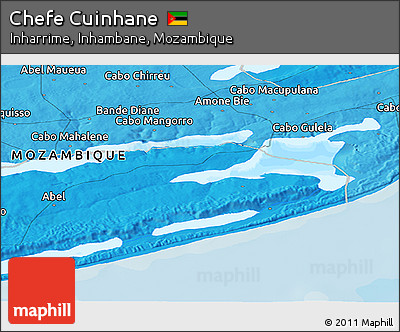 Political Panoramic Map of Chefe Cuinhane