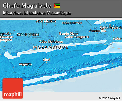 Political Panoramic Map of Chefe Maguivele
