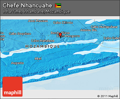 Political Panoramic Map of Chefe Nhancuahe