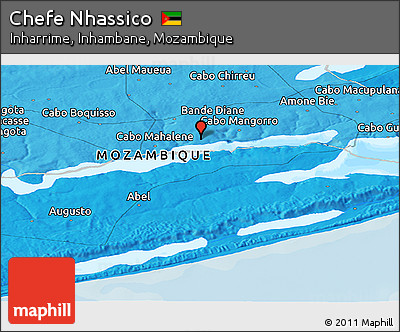 Political Panoramic Map of Chefe Nhassico