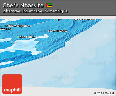 Political Panoramic Map of Chefe Nhassita