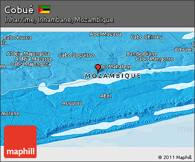 Political Panoramic Map of Cobué
