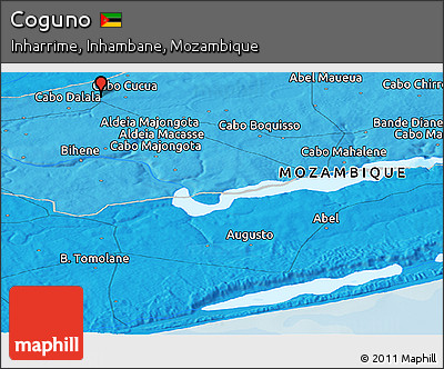 Political Panoramic Map of Coguno