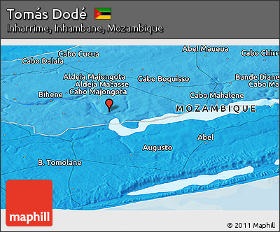 Political Panoramic Map of Tomás Dodé
