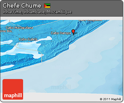 Political Panoramic Map of Chefe Chume