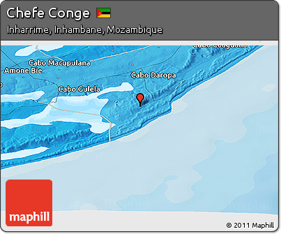 Political Panoramic Map of Chefe Conge