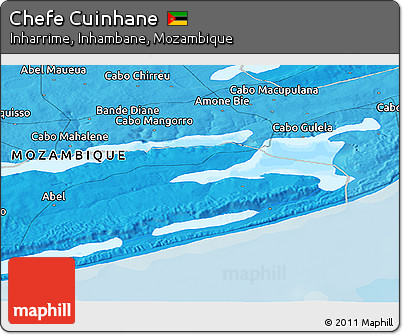 Political Panoramic Map of Chefe Cuinhane