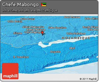 Political Panoramic Map of Chefe Mabongo