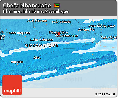 Political Panoramic Map of Chefe Nhancuahe
