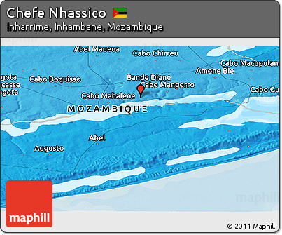 Political Panoramic Map of Chefe Nhassico