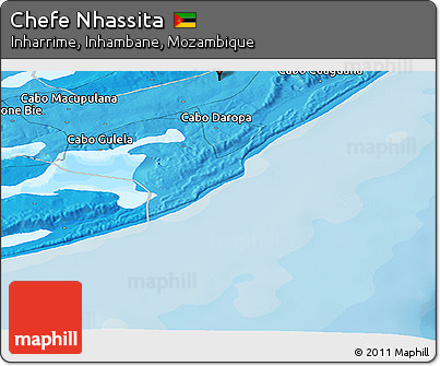 Political Panoramic Map of Chefe Nhassita