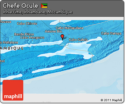 Political Panoramic Map of Chefe Ocule