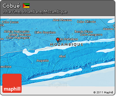 Political Panoramic Map of Cobué