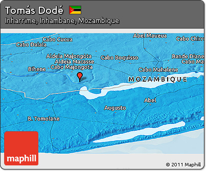 Political Panoramic Map of Tomás Dodé