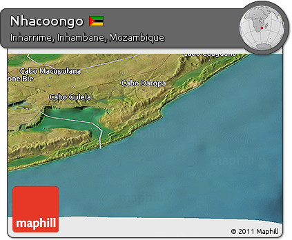 Satellite Panoramic Map of Nhacoongo