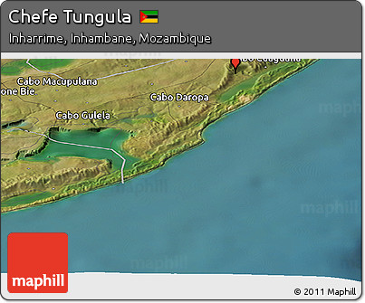 Satellite Panoramic Map of Chefe Tungula