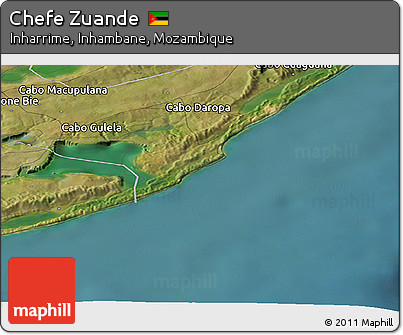 Satellite Panoramic Map of Chefe Zuande