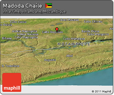 Satellite Panoramic Map of Madoda Chaíle