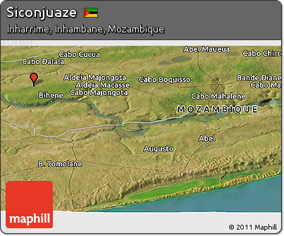 Satellite Panoramic Map of Siconjuaze