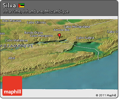Satellite Panoramic Map of Silva