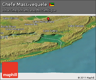 Satellite Panoramic Map of Chefe Massivequele