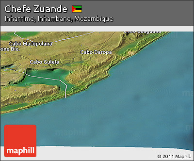 Satellite Panoramic Map of Chefe Zuande