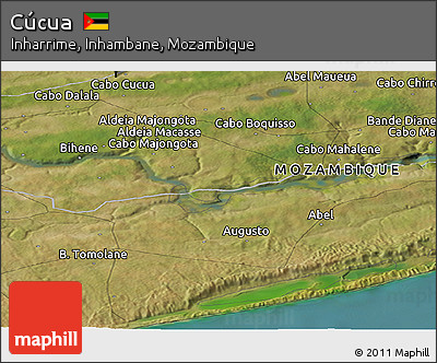 Satellite Panoramic Map of Cúcua