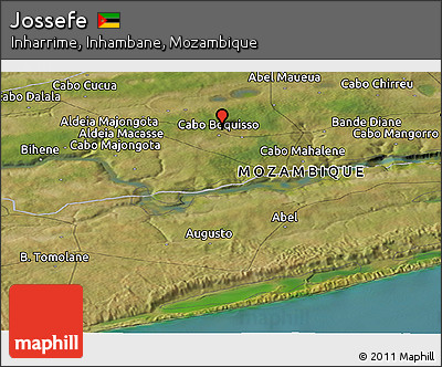 Satellite Panoramic Map of Jossefe