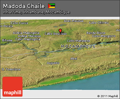 Satellite Panoramic Map of Madoda Chaíle