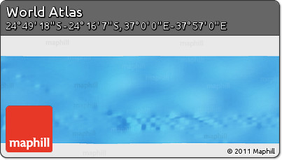 Physical Panoramic Map of the Area around 24° 32' 42" S, 37° 28' 30" E