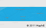 Political Panoramic Map of the area around 24° 32' 42" S, 60° 16' 29" W