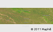 Satellite Panoramic Map of the area around 24° 32' 42" S, 60° 16' 29" W