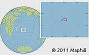 Savanna Style Location Map of the area around 24° 32' 42" S, 64° 40' 30" E