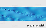 Shaded Relief Panoramic Map of the area around 24° 32' 42" S, 64° 40' 30" E