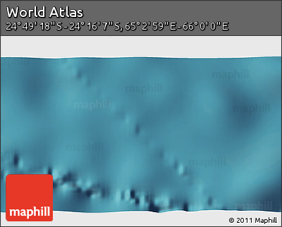 Satellite 3D Map of the Area around 24° 32' 42" S, 65° 31' 30" E