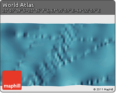Satellite 3D Map of the Area around 24° 32' 42" S, 68° 4' 29" E