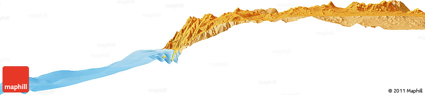 Political Horizon Map of the Area around 24° 32' 42" S, 70° 28' 29" W Political Horizon Map of the Area around 24° 32' 42" S, 70° 28' 29" W