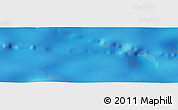 Physical Panoramic Map of the area around 24° 32' 42" S, 80° 49' 29" E