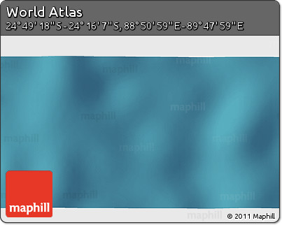 Satellite 3D Map of the Area around 24° 32' 42" S, 89° 19' 29" E